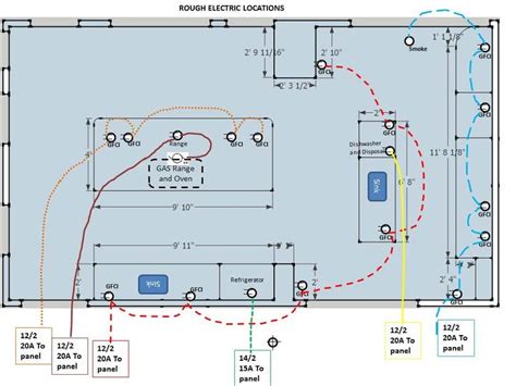 kitchen island junction box|kitchen island branch circuit wiring.